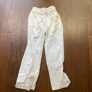 White Linen Pants